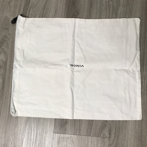 Vince Dustbag White Storage Drawsting Pouch - Picture 3 of 7